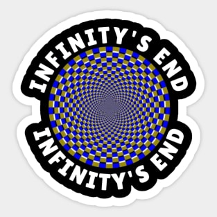 Infinity's End "3D Infinity" logo Sticker
